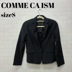 COMME CA ISM ストライプテーラードジャケット S