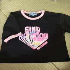 メントス　黒　ピンク　Tシャツ　半袖　140