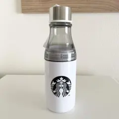 韓国 スターバックス限定 ホワイトストラップ ウォーターボトル タンブラー