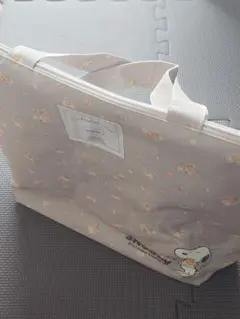 【新品未使用】SNOOPY × ジェラートピケ 花柄トートバッグ スヌーピー