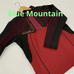 Blue Mountain ハーフジップ　ジャージ　スウェット　＃2454