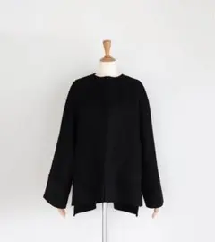 girlish ガーリッシュ　St.cecilia リバーウールコートBLACK