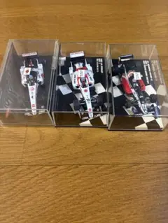 미니 챔프 F1 미니카 3대 세트 사토 타쿠마 1/43