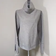 美品　カットソー ニット　バナナリパブリック　襟袖ニット