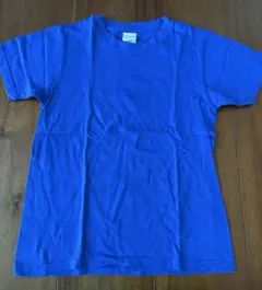 無地　Tシャツ ブルー 140サイズのサムネイル