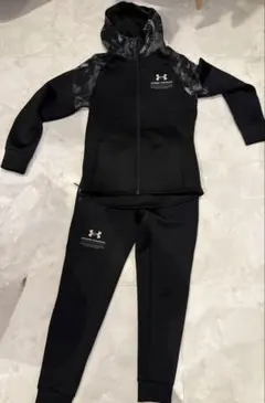 UNDER ARMOUR セットアップ ジャージ ブラック MD