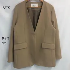 VIS ビス レディース ジャケット ベージュ サイズST