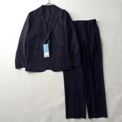 新品タグ付✨ナノユニバース セットアップ スーツ ネイビー FLOW LINEN