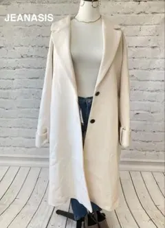 JEANASISホワイトロングコート