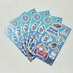 映画ドラえもん　ドラえもん　海底鬼岩城　2026シール　ステッカー　5枚