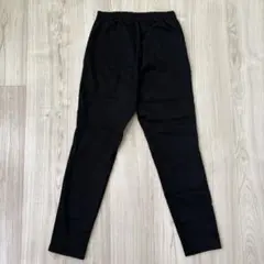 【最終値下げ・即発送】GU クロップドレギンスパンツ　L ブラック