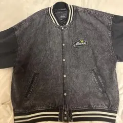 スタジャン Mark Gonzales グレー XXL