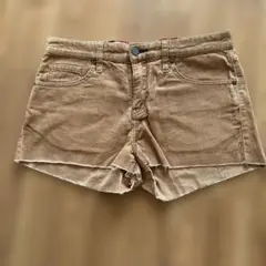 レディースショートパンツ　ホットパンツ　コーデュロイ