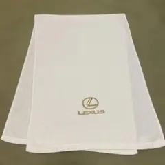 LEXUS レクサス フェイスタオル ゴールド刺繍　ノベルティ　非売品のサムネイル