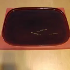 漆工芸品　輪島漆米永　お盆トレー