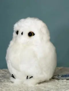 昭和レトロ オオイケ OIKE フクロウ ぬいぐるみ マスコット 白
