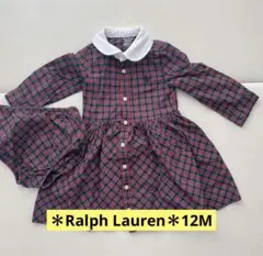 ＊Ralph Lauren＊チェック柄ワンピース 12M