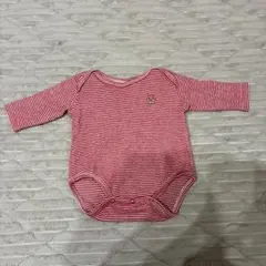 50~60 長袖ロンパース 日本製 綿100%