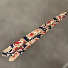 PRADA 花柄 シルク ネクタイ