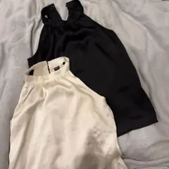 Dazy ノースリーブ ハイネックトップス 2色セット