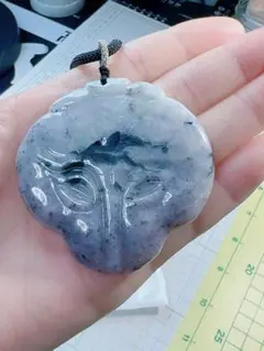 CS-0376天然本翡翠 《本物保証》 翡翠ペンダント ネックレス