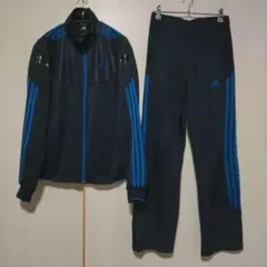 良品 即日発送 即購入OK アディダス ジャージ 上下 セットアップ S 紺青