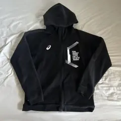 asics ジップパーカー