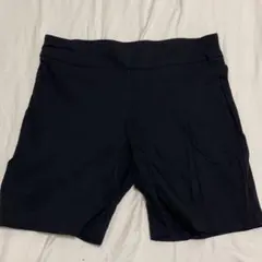 【ゆったり】Crotch & Bottom ブラックショートパンツ レギュラー