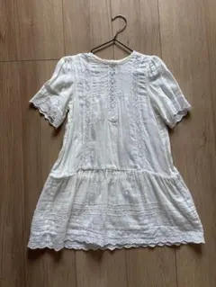 ツモリチサトチュニック 夏ワンピース M ネネット ページボーイ - メルカリ