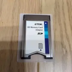 TDK SDメモリカードアダプタ MMC 説明書あり