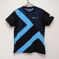 MOVE SPORT ジオメトリックTシャツ 青/紺/水色