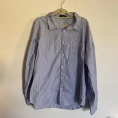 ストライプ 長袖シャツ THE BEST IS YET TO COME