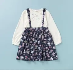 メゾピアノ　おもちゃ柄　ワンピース