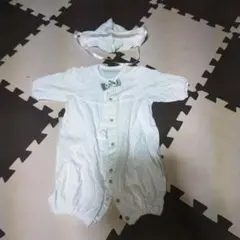 ベビードレス ロンパース　50-60 春夏秋