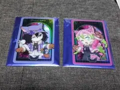 鬼滅の刃 ハロウィン 2025 メタリックカード 蜜璃 伊黒