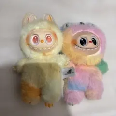 THE MONSTERS ぬいぐるみ マスコット 2体セット