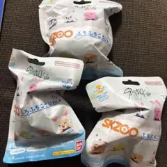 スキズ　skzoo ふろふちころりん　びっくらたまご　3個セット　バスボール