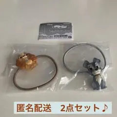 ディズニーキャラクター　Twinkleゴム　レディ&トランプ　2点セット♪