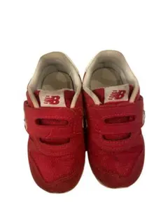 13㎝　new balance 373 赤 スニーカー