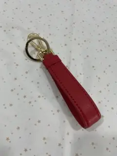 レッド  キーホルダー