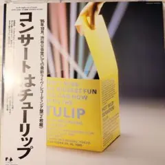 ２枚目同梱無料【コンサートはチューリップ】