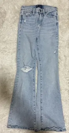 GAP 70's flare カットデニム
