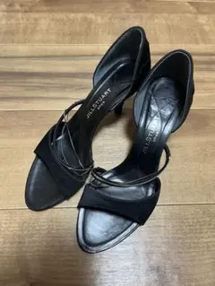 JILLSTUART パンプス 黒 サンダル ヒール 24.5cm
