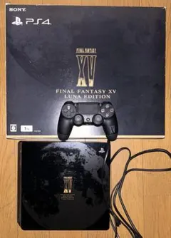 PS4 LUNA EDITION 1TB コントローラー訳あり PS4 FINAL FANTASY XV LUNA EDITION 1TB Console Full Accessories [CC