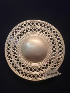 古代　コロンビア遺跡　バレッタ　　ビンテージ