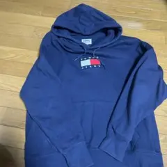 TOMMY JEANS ネイビー パーカー Lサイズ