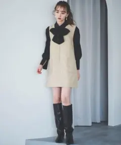 31sonsdemode ウール調ミニジャンスカ