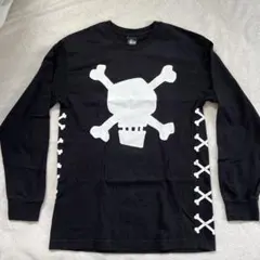 Stüssy スカルデザイン 長袖シャツ