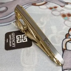 【未使用】GIVENCHY ジバンシィ ネクタイピン ゴールド バイカラー