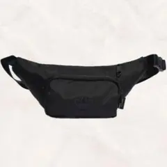 adidas プレミアム エッセンシャル ウエストバッグ 黒